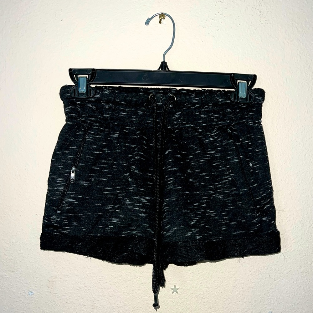 size S black shorts